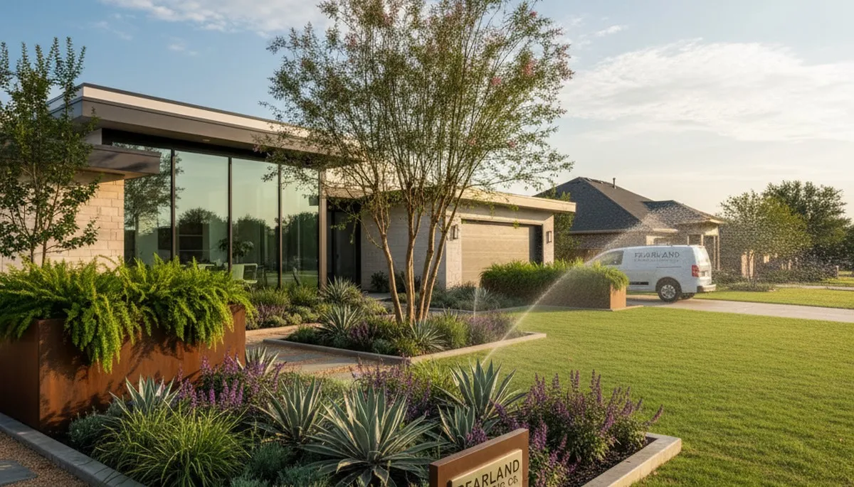 Houston, TX landscaping service for residential and commercial outdoor maintenance